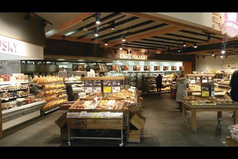 Venture deeper into the store and along the rear wall there are a series of semi-discrete spaces, each aimed at different shoppers.